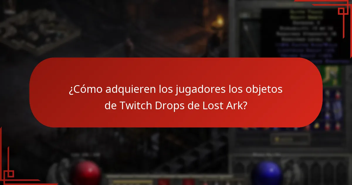 ¿Cuál es la clasificación de rareza de los objetos de Twitch Drops de Lost Ark?