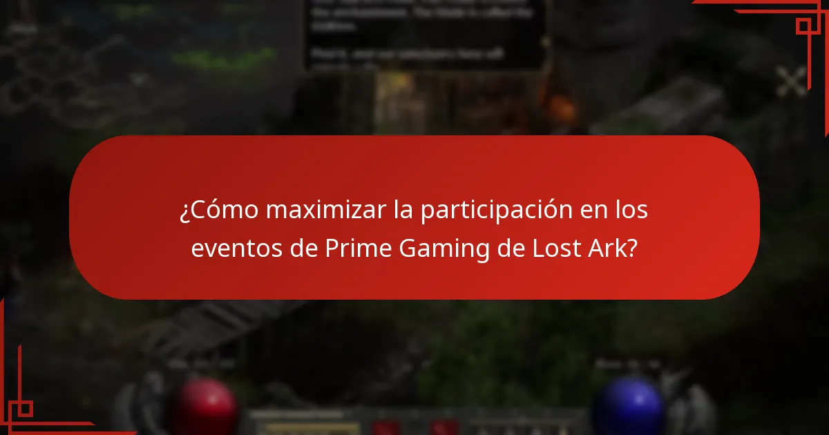 ¿Qué recompensas pueden ganar los jugadores en los eventos de Prime Gaming de Lost Ark?