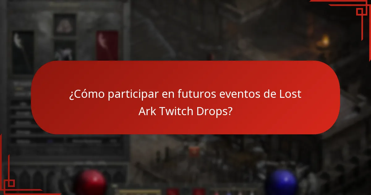 ¿Qué tendencias han surgido de Lost Ark Twitch Drops?