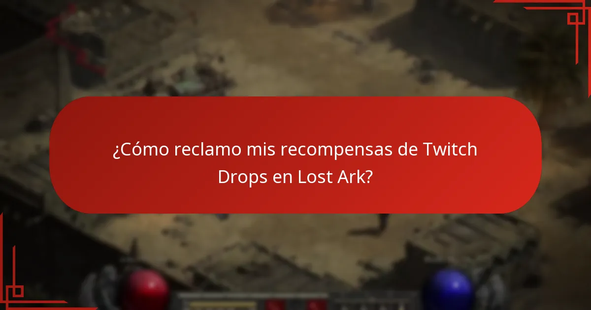 ¿Cómo vinculo mi cuenta de Twitch a Lost Ark?