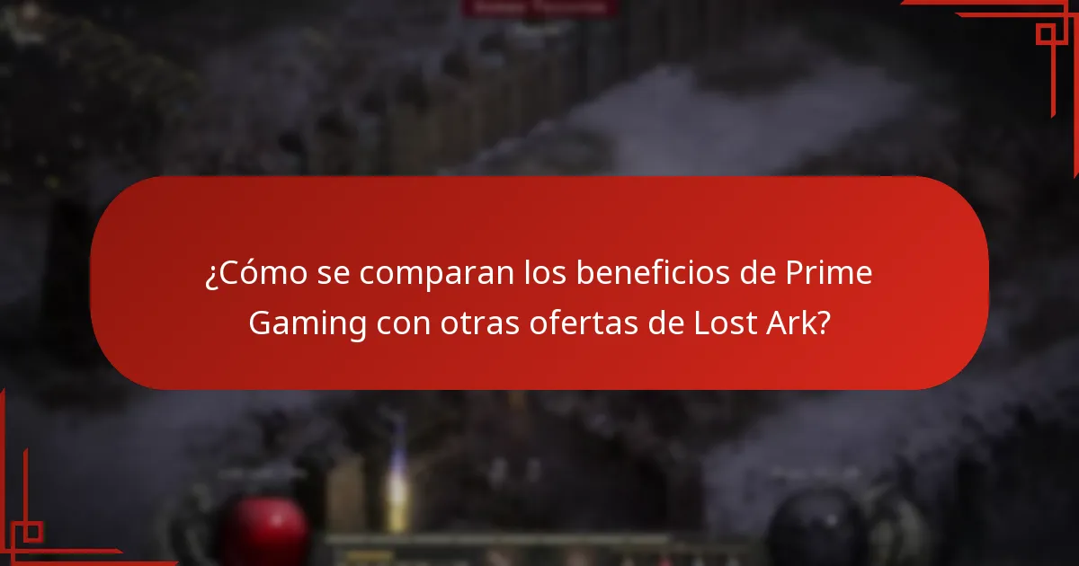 ¿Qué artículos en el juego están incluidos en los paquetes de Prime Gaming?
