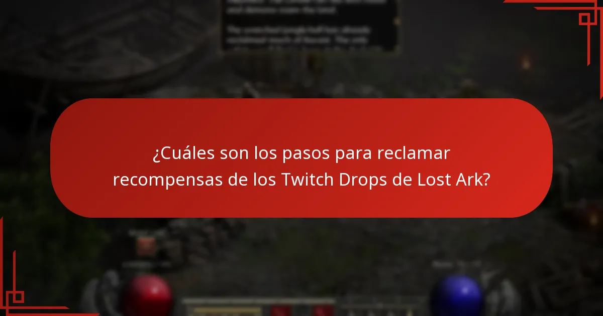 ¿Cómo acceder a los Twitch Drops de Lost Ark en diferentes plataformas?