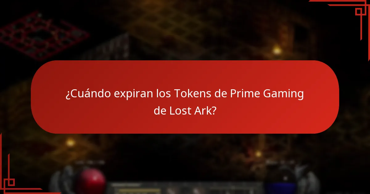 ¿Cómo recolectar los Tokens de Prime Gaming de Lost Ark?