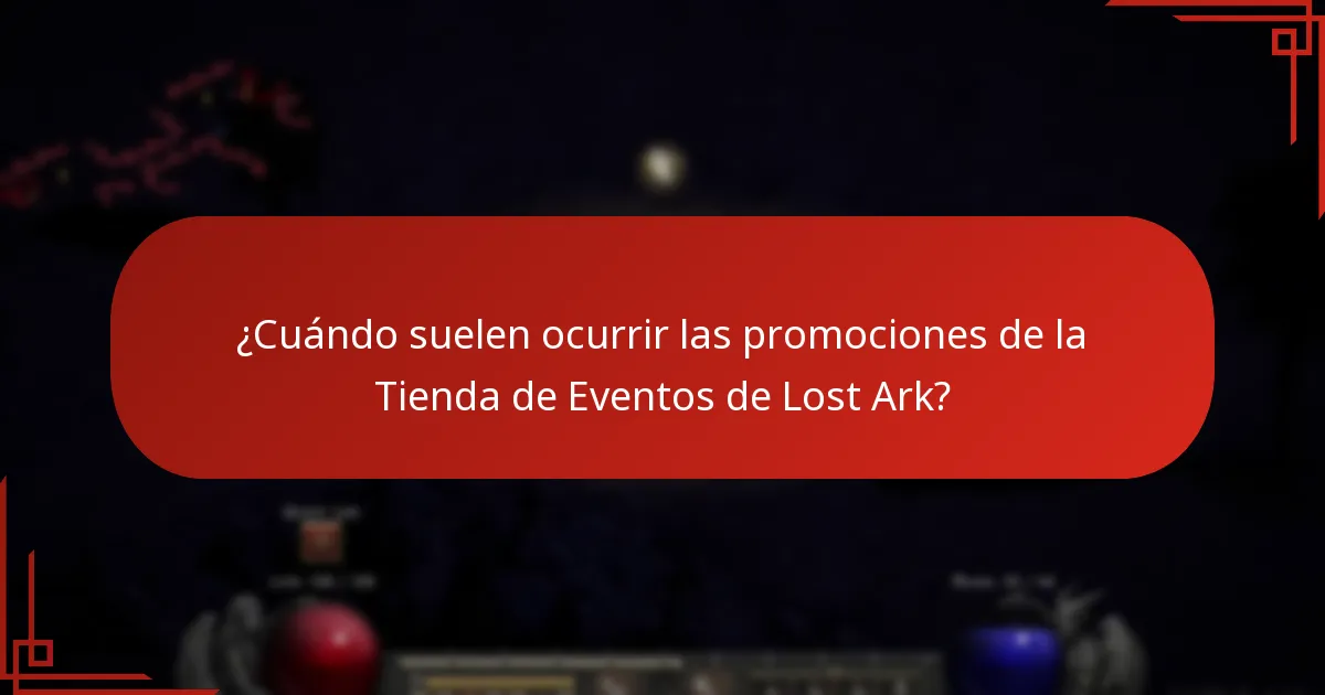 ¿Cuáles son los beneficios de participar en las promociones de la Tienda de Eventos de Lost Ark?