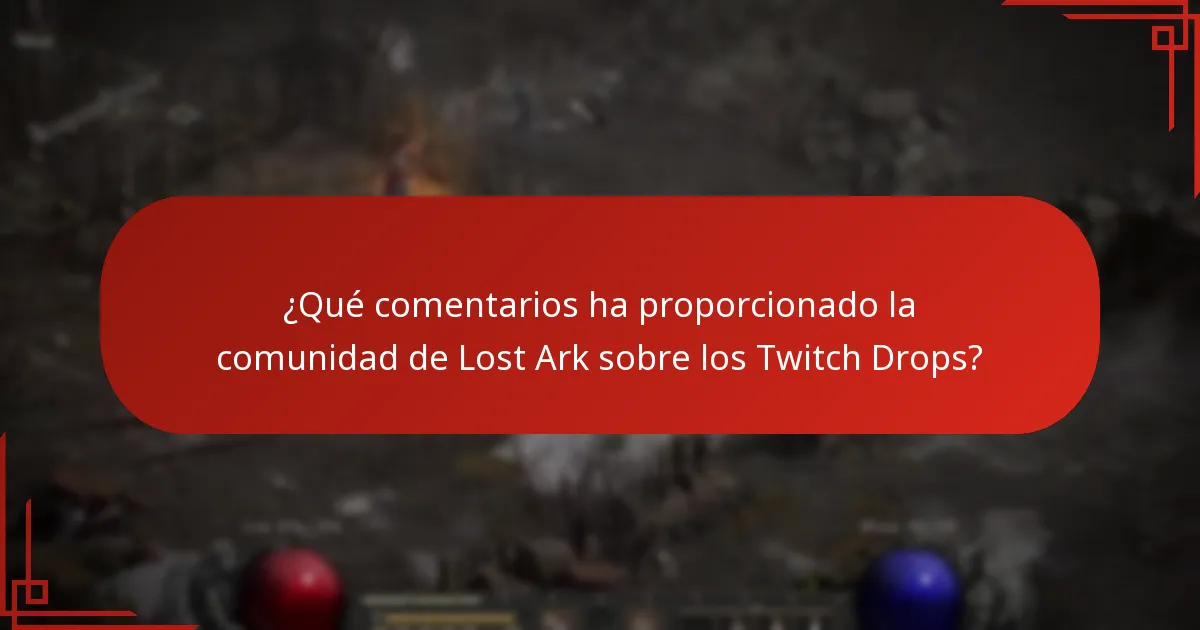 ¿Qué sugerencias han hecho los jugadores para mejorar los Twitch Drops?