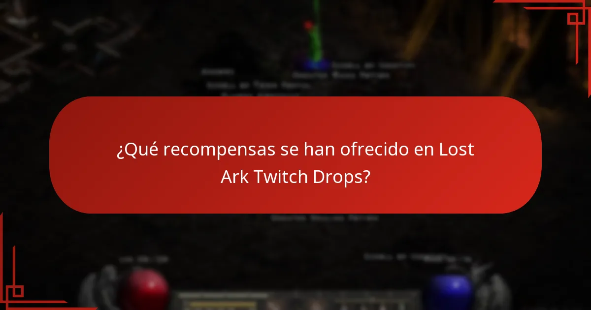 ¿Cómo participar en futuros eventos de Lost Ark Twitch Drops?